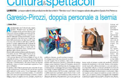 A. Parisi. Garesio Pirozzi, doppia personale ad Isernia